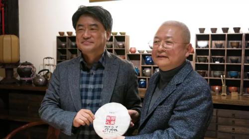 韩国区块链产业协会会长金炯柱先生 & 郑龙镇先生 韩国区块链产业协会会长金炯柱先生 & 郑龙镇先生